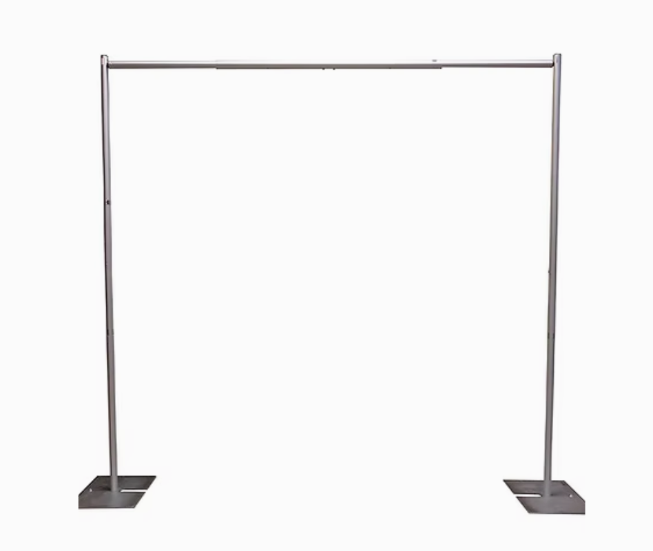 Black Back Drop Pole