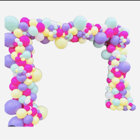 Organic Square Balloon Arch Starting At :